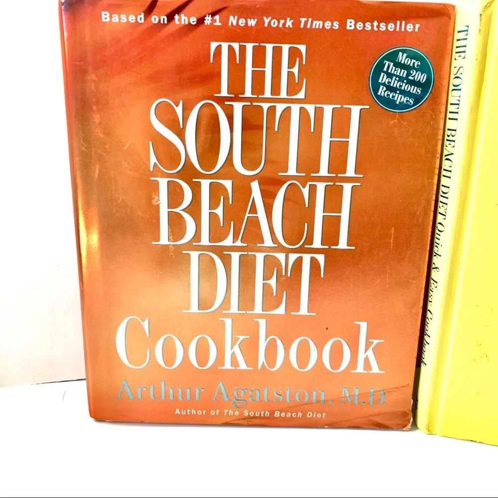 Bundle of 2 SOUTH BEACH DIET Cookbooks